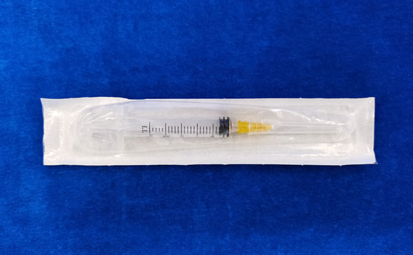 Disposable Luer Slip Syringe 1ML